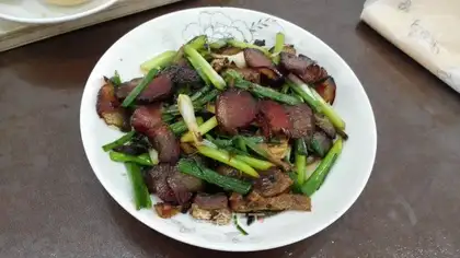 Smoked bacon and garlic