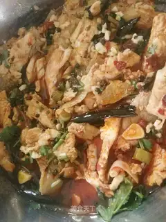 Spicy bean petals