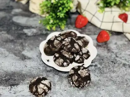 Chocolate snowcakes