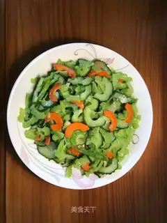 Scramble carrots