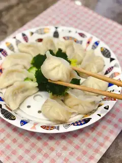 Pork celery onion dumplings
