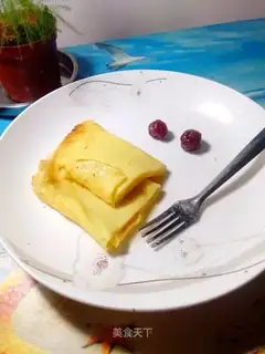 Cotton candy omelet