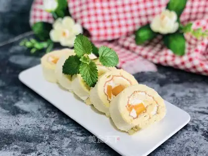 Mango cake rolls