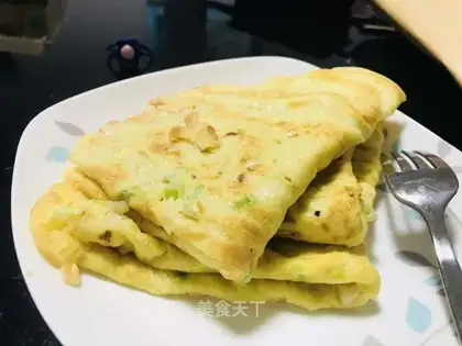 Onion omelet