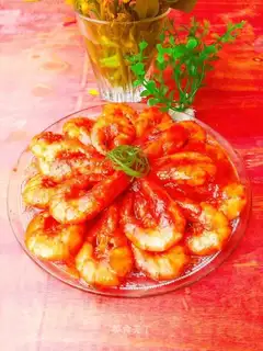 Eggplant shrimp