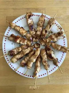 Frozen chicken string