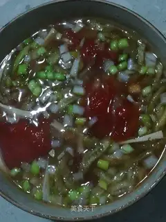 Tomato melon soup