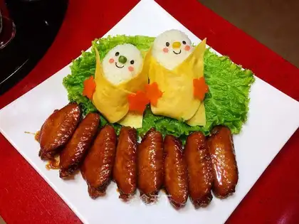 Coke chicken wings