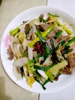 ♪ Baby-cooked beef ♪