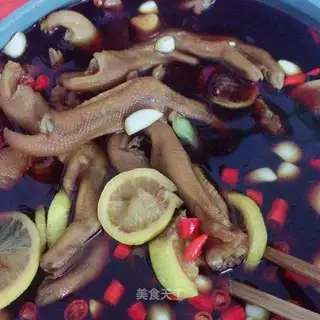 Homemade duck claws
