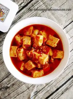 Homemade tofu