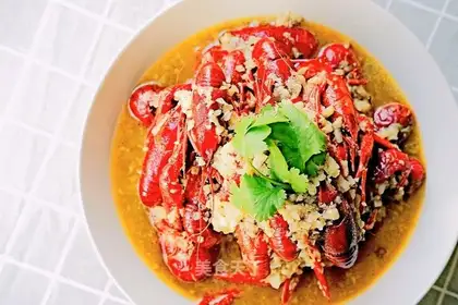 Garlic lobster