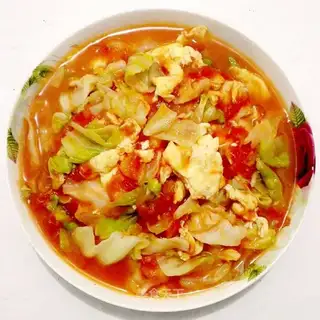 Tomato and cabbage