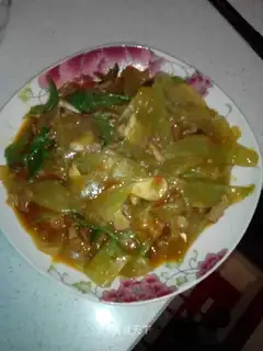 Fried meat