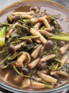 Crab-flavored mushrooms