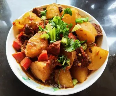 Cream beef stew potatoes