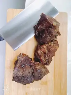 Soy beef egg