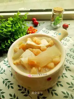 Tofu soup