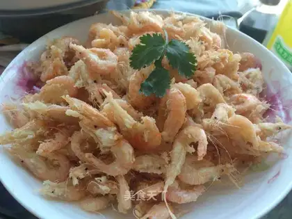 Souffle shrimp