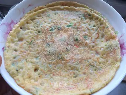 Carrot onion pancakes
