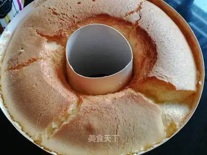 A mid-empty twilight cake