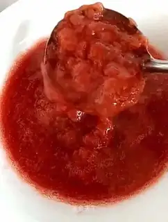 Strawberry sauce