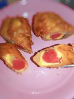 Red cheese ham
