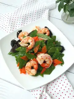 Dutch soy shrimp