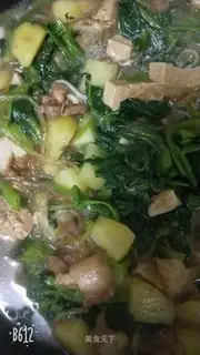 Pork powder stew