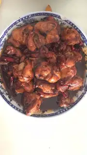 Red chicken legs