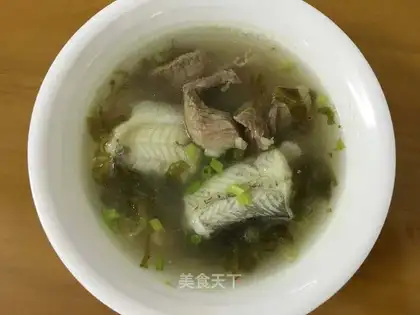 Tofu sour soup