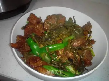 Dry bean bean horned ribs