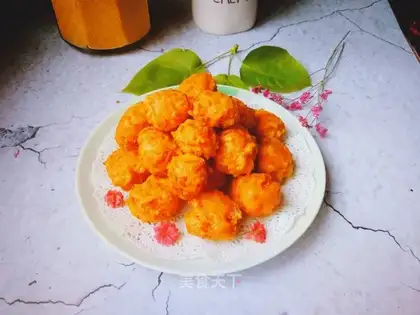 Blow up carrot balls