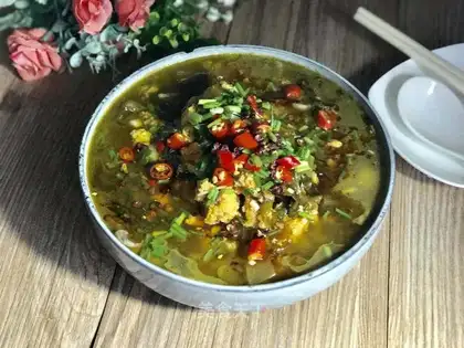 Sourfish soup