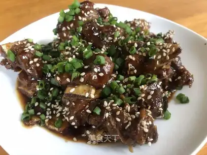 Sugar vinegar ribs
