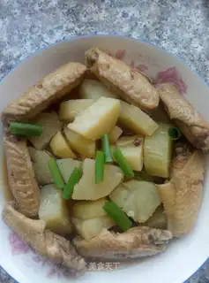 Potato chicken wings