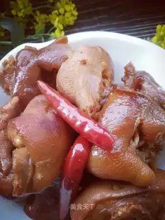 Delicious pig hoof