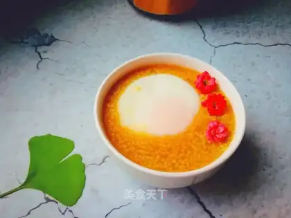 Red sugar porridge