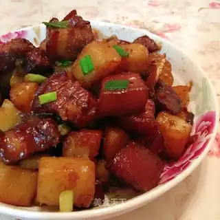 Potato red meat