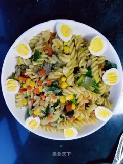 The pasta with the meat