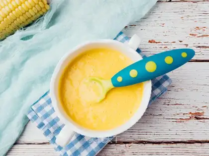 It's corn paste