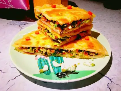 A flower pie