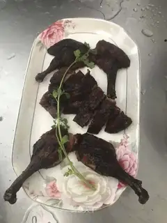 Homemade pickle duck