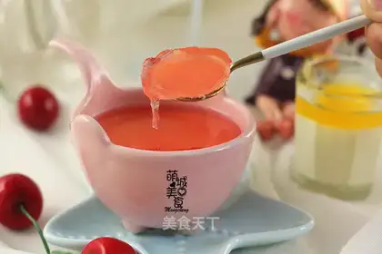 Mirror pudding