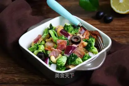 Orchid cashew salad