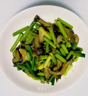 Pingos with garlic