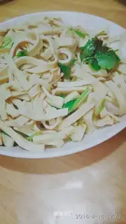 Clear the tofu skin