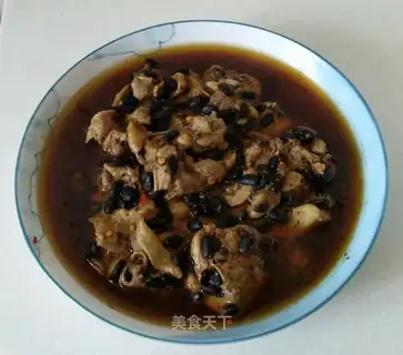 Spicy bean chicken