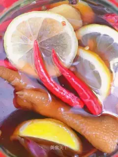 Homemade lemon claws