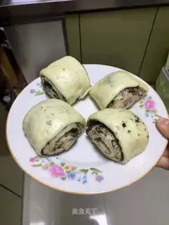Red bean black sesame